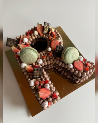 Custom Cake - Monogram